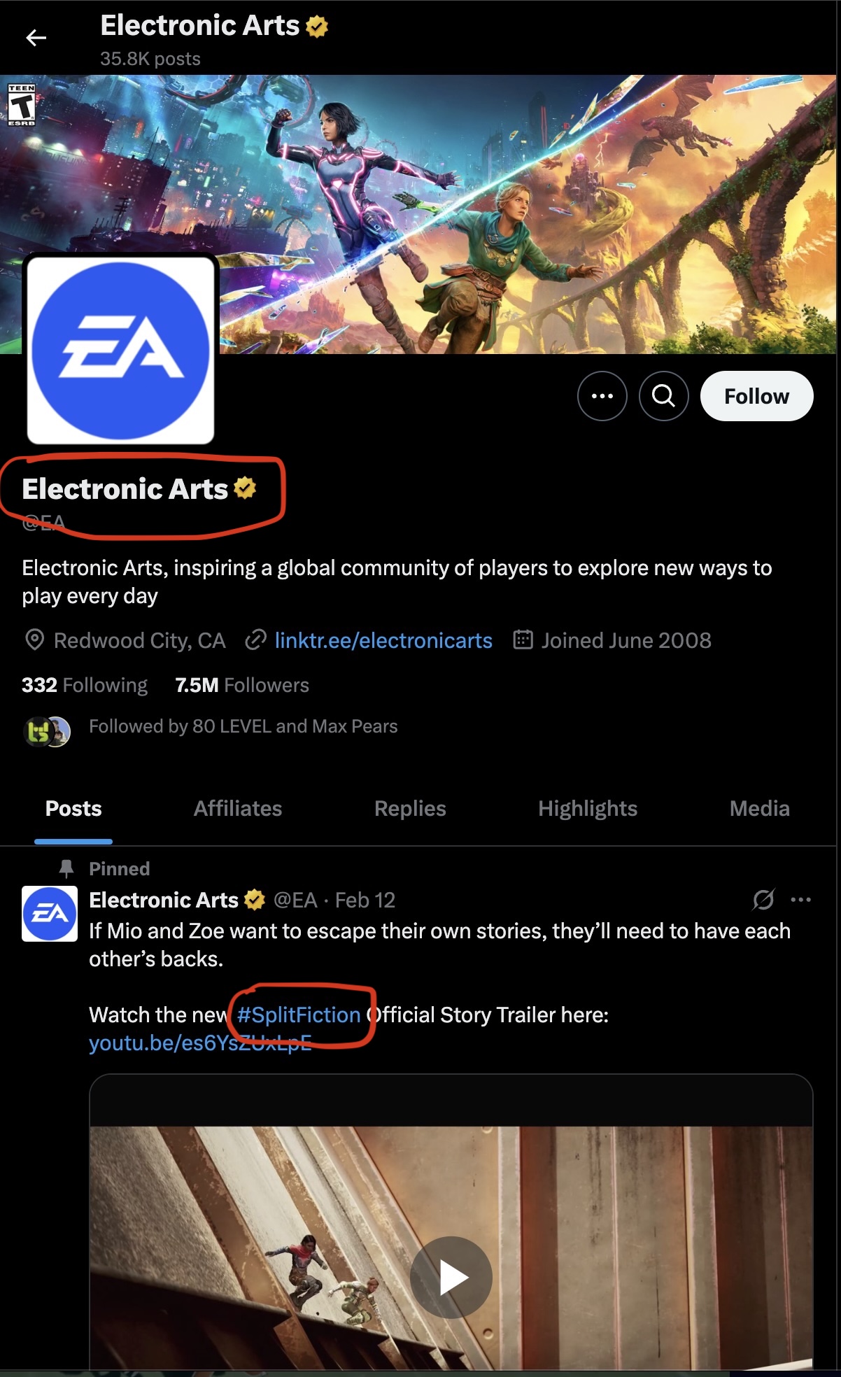 EA